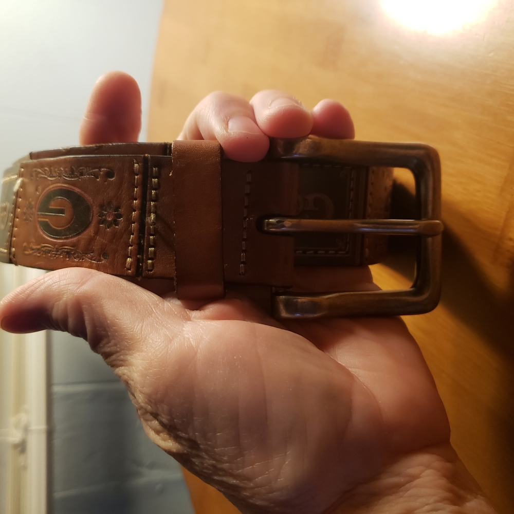 Brown Leather Belt